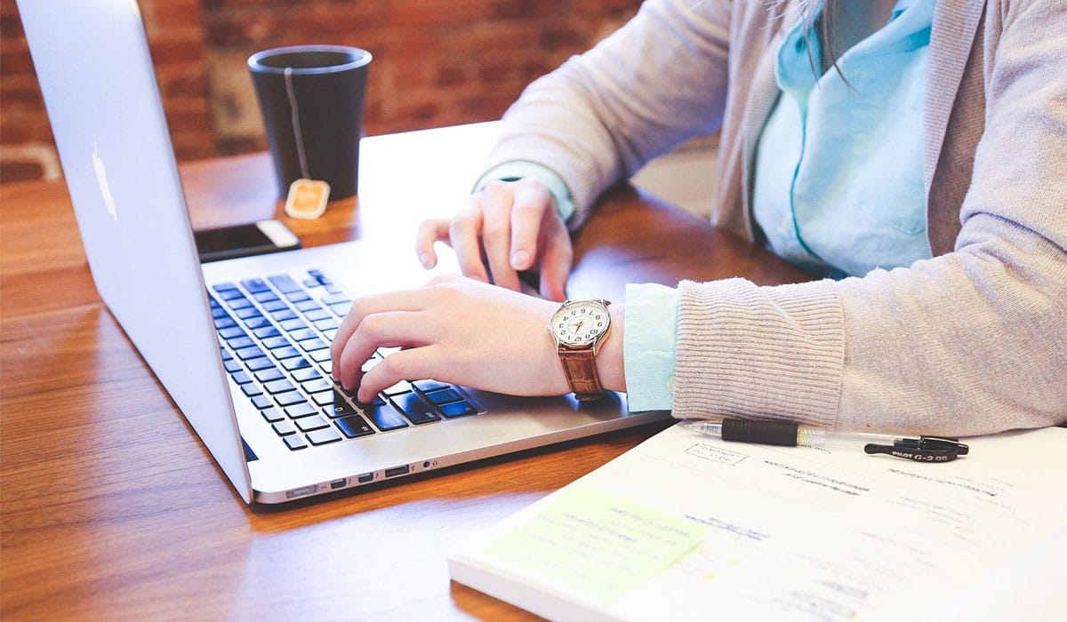 Graphic Designer Using A Computer