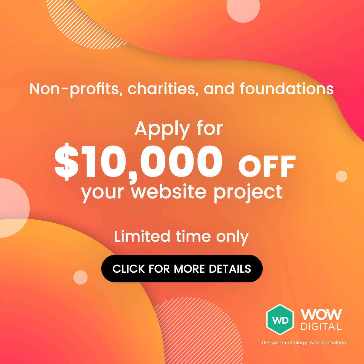 Apple for $10,000 off your website project