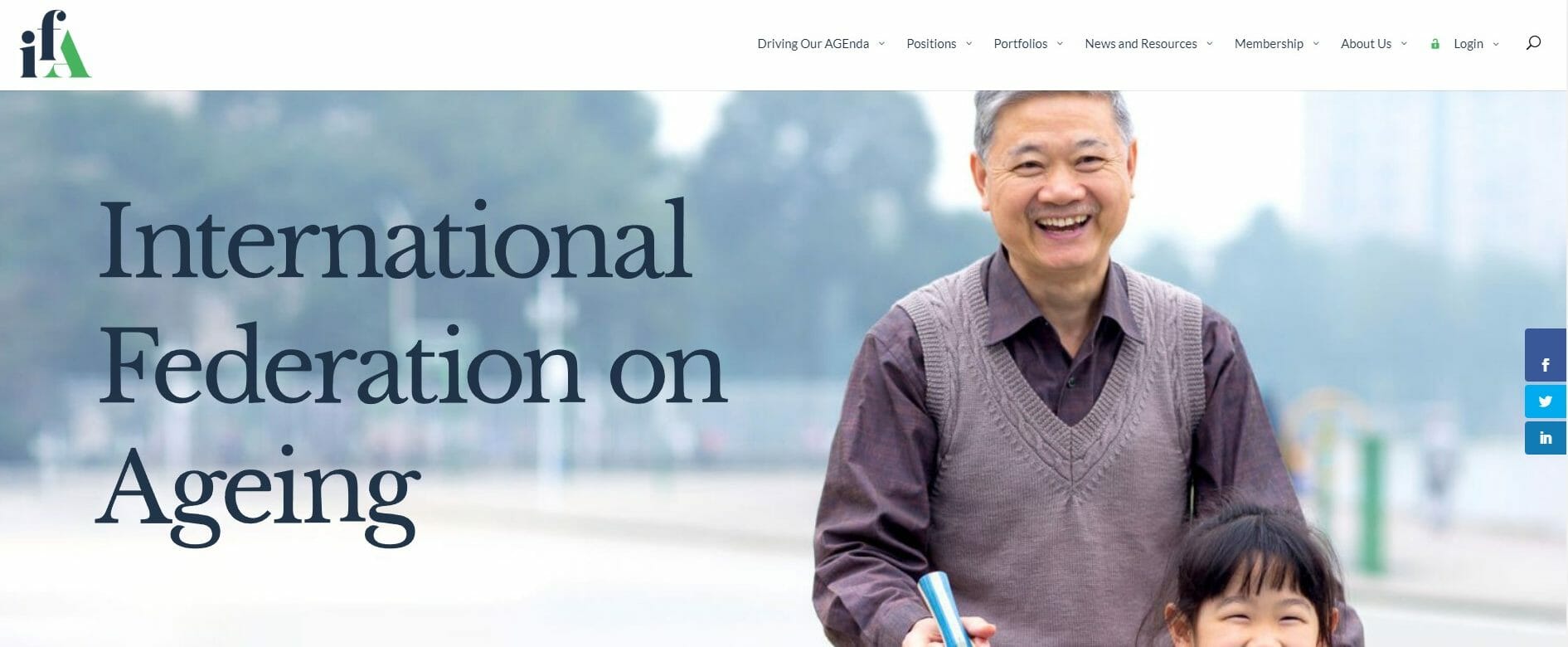 International Federation On Ageing Website