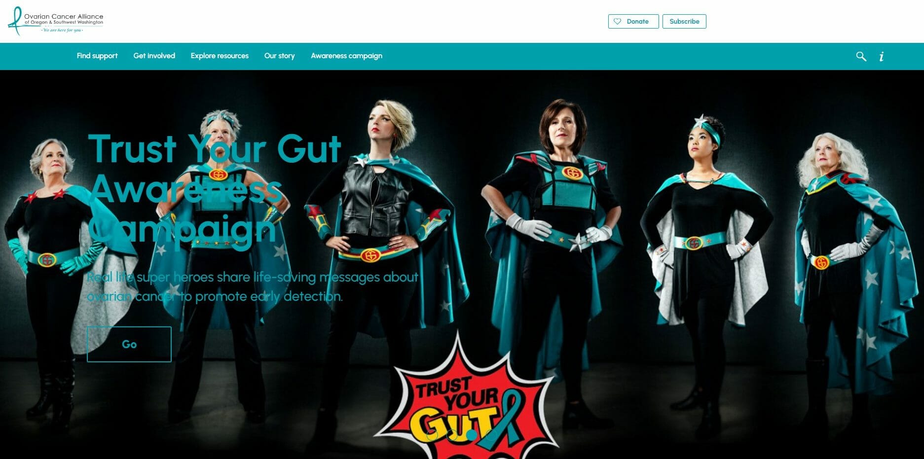 Ovarian Cancer Alliance Of Oregon &Amp; Southwest Washington Website